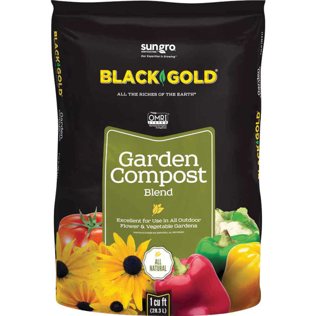 Black Gold 1 Cu. Ft. - Organic Lawn & Garden Compost